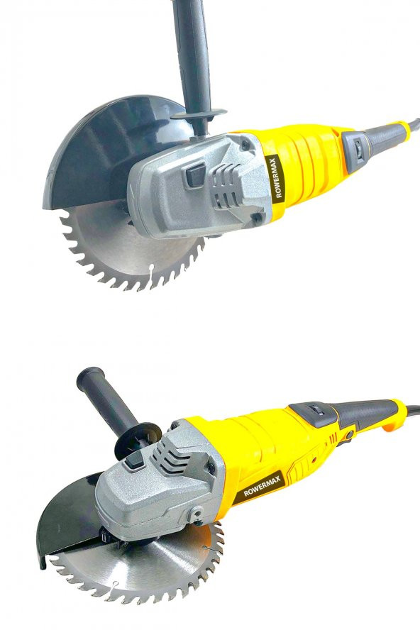 ROWERMAX RWRX-3099 1800 W Profesyonel Devir Ayarlı 180mm Büyük Boy Spiral Taşlama Makinesi - 4