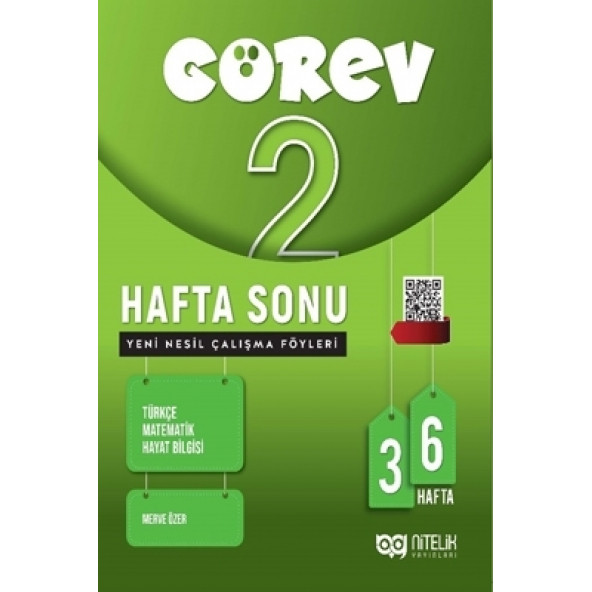 Nitelik Yayınları 2. Sınıf Görev Hafta Sonu Yeni Nesil Çalışma Föyleri