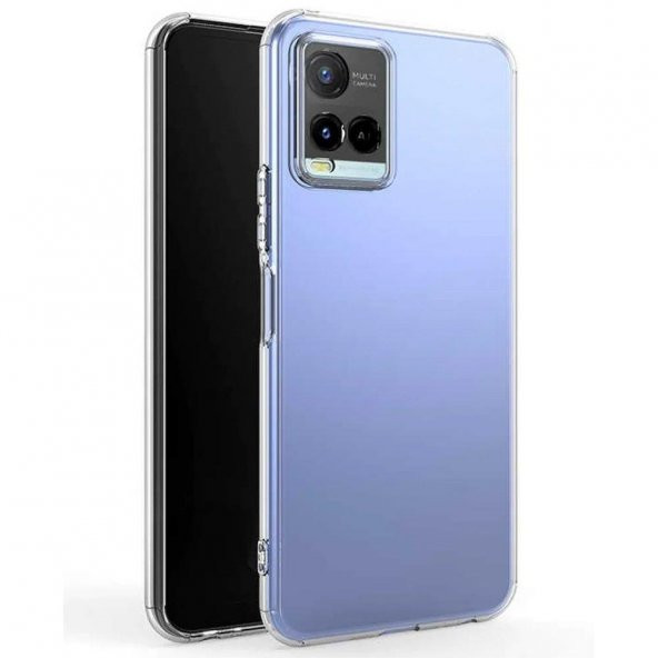 Vivo Y21 Kılıf Lüx Şeffaf Silikon ürün görseli