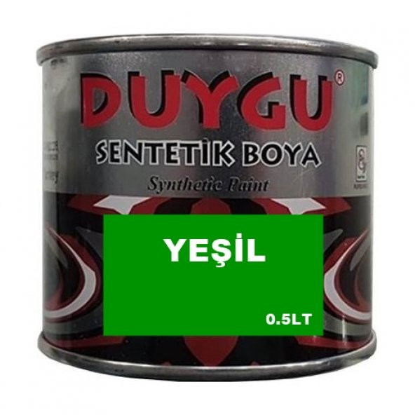 DUYGU SENTETİK BOYA 1/2 500 ML HACİM 450GR AĞIRLIK