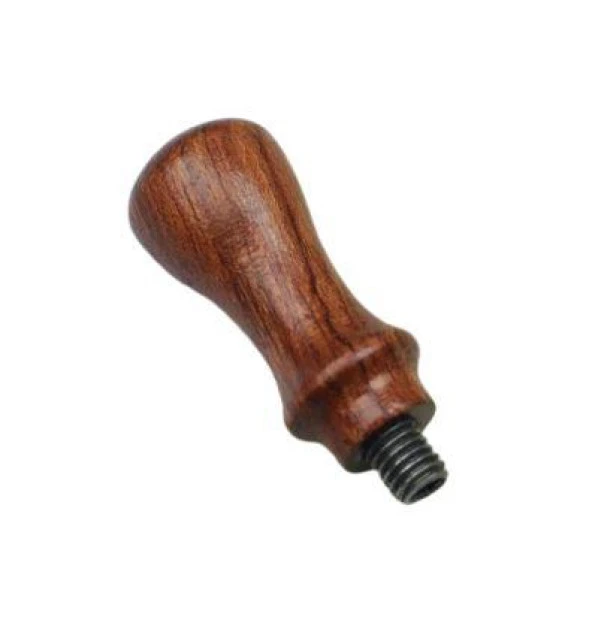 Ahşap Mum Mühürü Sapı Gül Ağacı G13 Özel Tasarım M8 Dişli ürün görseli