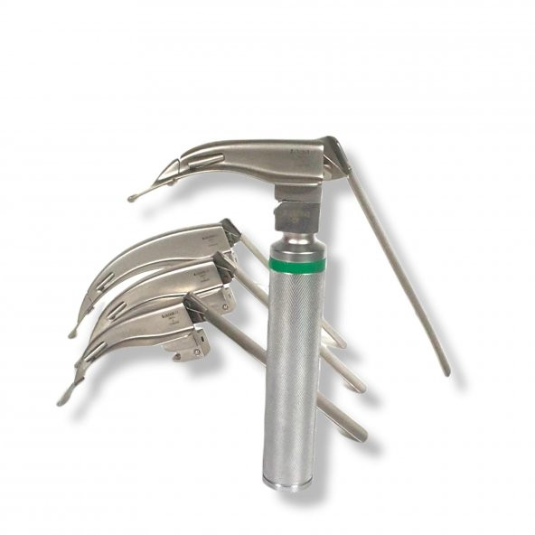 Archer Fiberoptik Flexi Tip (Zor Entübasyon) Macintosh Laringaskop Seti 1-2-3-4 - 9