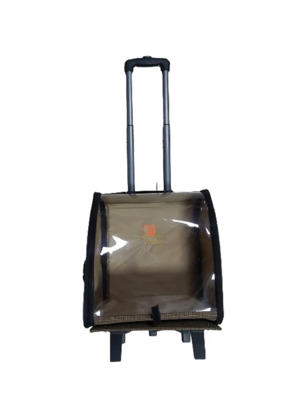 La Vista Kedi ve Köpek Kale Valiz Bej 41-36-27cm - 2