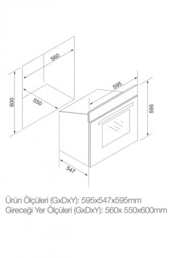 Silverline Ankastre Set( Bo6502b01-3420 B Cla-cs5335b01) - 7