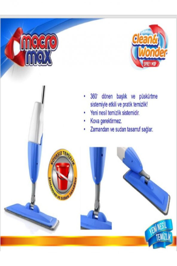 Macro Max Clean Wonder Sprey Mop - 2