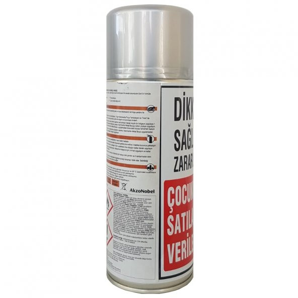 Marshall Hammerite Direkt PÜRÜZSÜZ Metal Boyası Sprey Boya GÜMÜŞ 400ML - 2