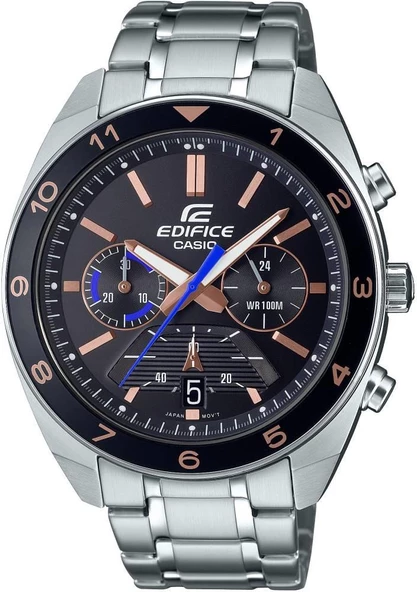 CASIO EDIFICE EFV-590D-1AVUDF ÇELİK ERKEK KOL SAATİ - 1