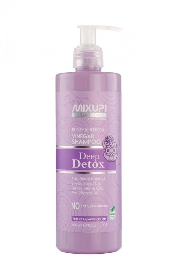 Deep Detox Derin Temizleme Şampuanı 400 Ml