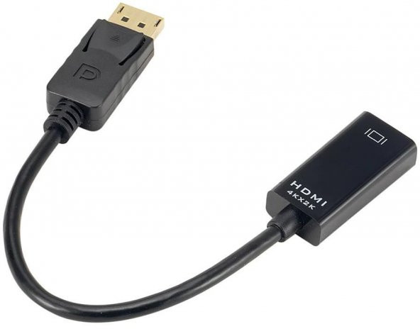 4K Destekli Displayport Hdmi Çevirici Dönüştürücü Adaptör - 6