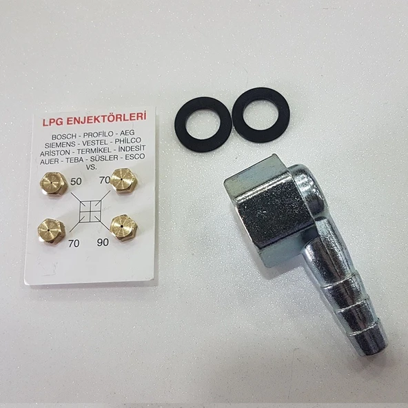 Lpg Ocak Memesi̇ Enjektörü Vestel Dönüşüm İçi̇n Ne Lazimsa Hepsi - 6