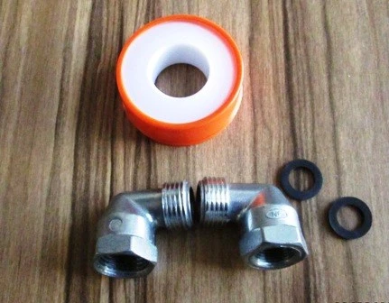 Doğalgaz Dirsek Teflon Bant Conta 3/8 E 1/ 2 Dirsek Süper 4lü