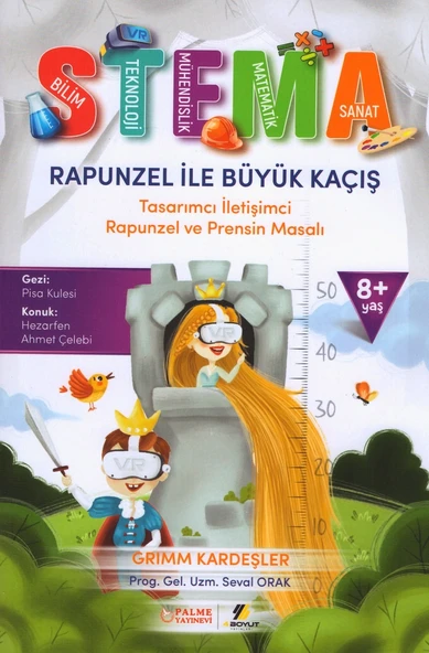 PALME BOYUT STEMA RAPUNZEL İLE BÜYÜK KAÇIŞ ürün görseli