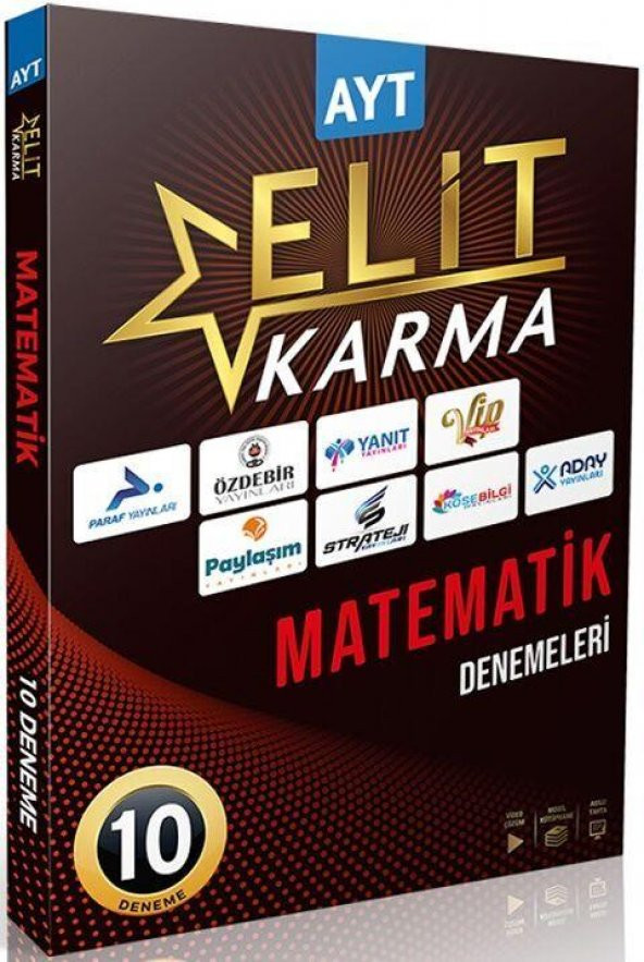 AYT Matematik Elit Karma 10 Deneme Paraf Yayınları