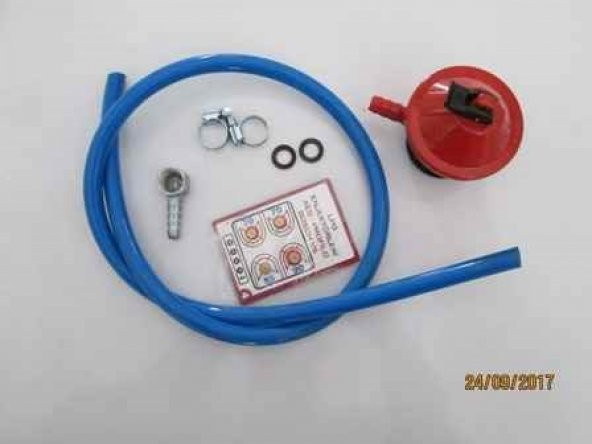 Murat Dedantör Aygaz 5 Li̇ Set Lpg Enjektör 2 mt Hortum Kelepçe Pi̇po - 8