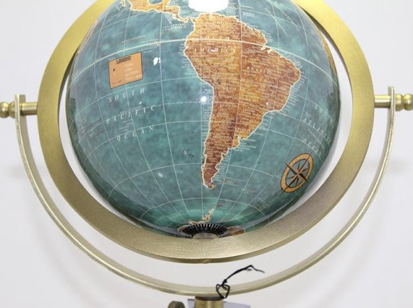 himarry Tripod Standlı Dönen Dekoratif Dünya YerKüre Harita Hediyelik - 2