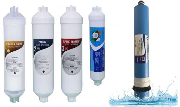 KAPALI KASA SU ARITMA FİLTRESİ 5Lİ SET