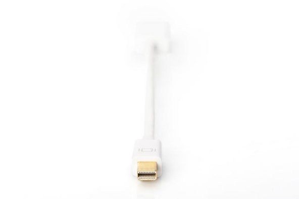 DIGITUS AK-340404-001-W MİNİ DISPLAYPORT => HDMI ÇEVİRİCİ / 0,15m - 3