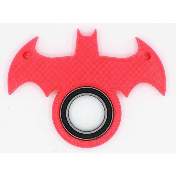 Batman Gölge Şekilli Keyrambit Dönebilen Anahtarlık Keyrambit Rulmanlı Plastik Model 10 - 11