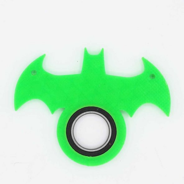 Batman Gölge Şekilli Keyrambit Dönebilen Anahtarlık Keyrambit Rulmanlı Plastik Model 10 - 2