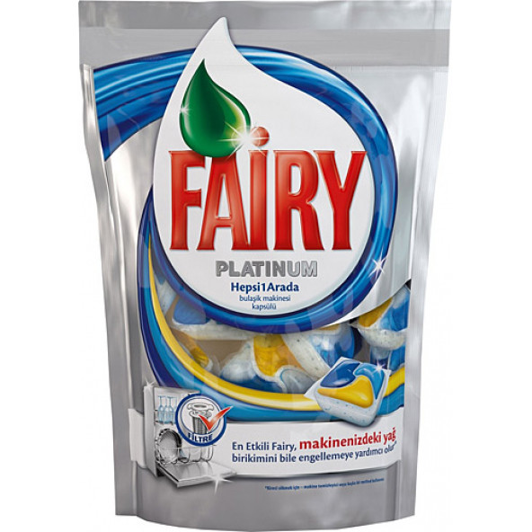 Fairy Platinum Limon 100'lü Bulaşık Makinesi Kapsülü