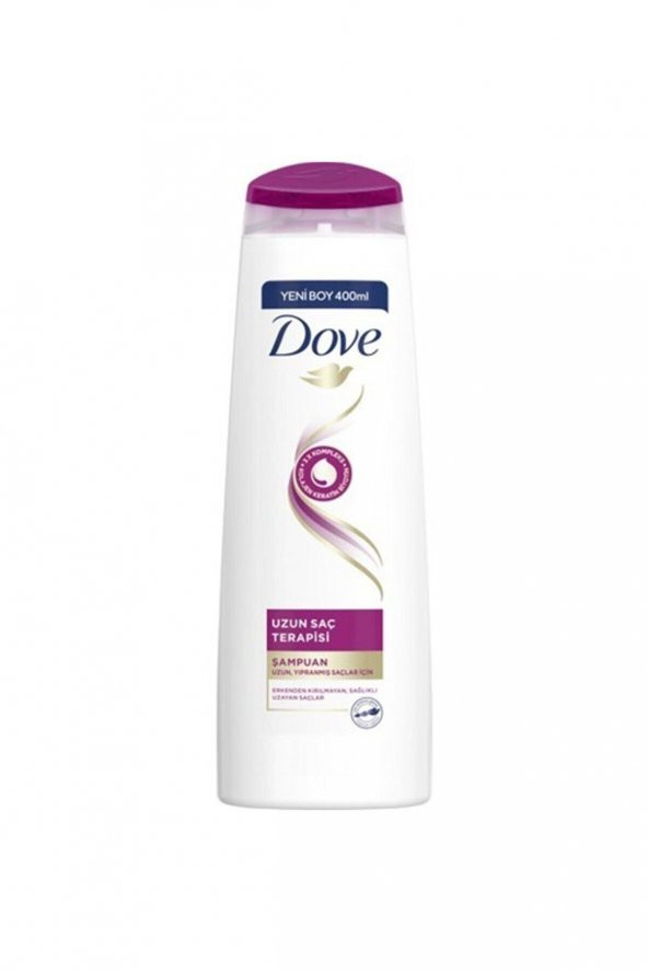 Dove Saç Bakım Şampuanı Uzun Saç Terapisi Uzun Yıpranmış Saçlar Için 400ML - 2