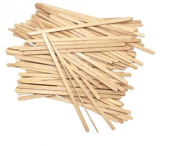 Bambu Ahşap Karıştırıcı 400lü Kutu 1 Adet
