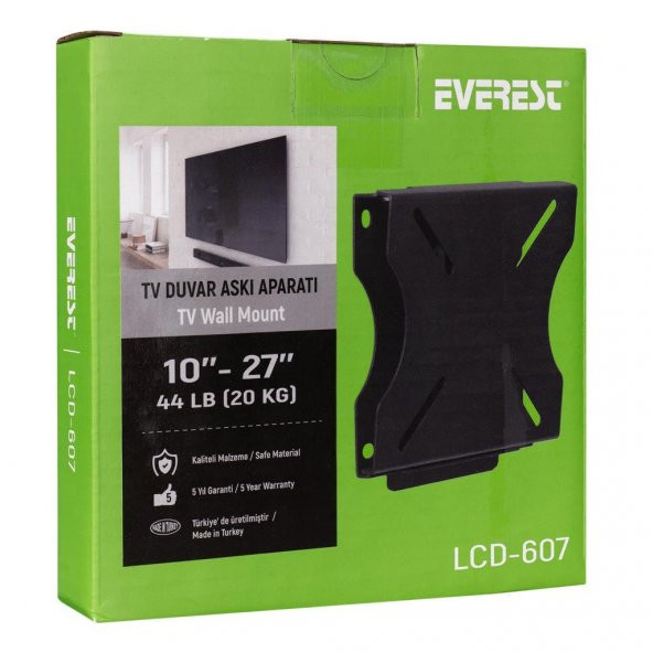 Everest LCD-607 10"-27" Sabit Monitör Askı Aparatı - 8