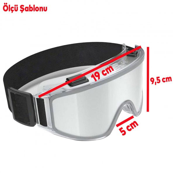 Kayak Gözlüğü Antifog Güneş Kar Şeffaf Snowboard Glasses Ekonomik Seri Gözlük - 4