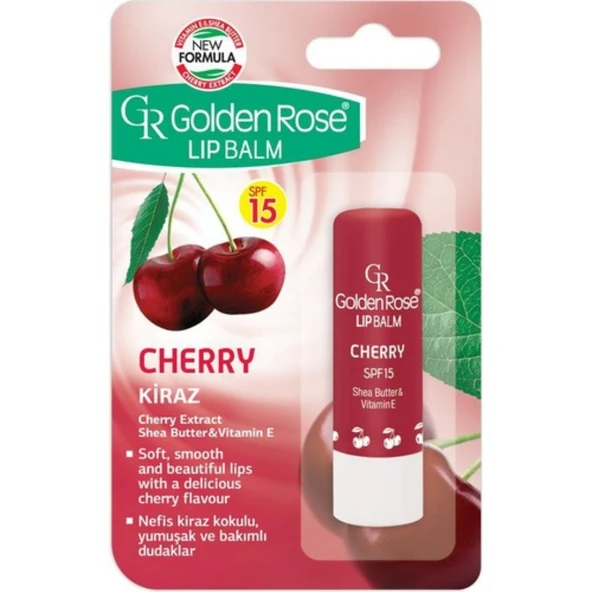 Golden Rose Vişneli Dudak Balsamı Spf 15 No: 07
