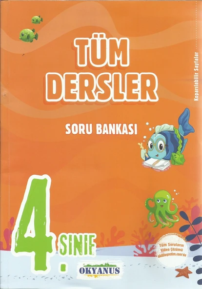 OKYANUS 4.SINIF TÜM DERSLER SORU BANKASI