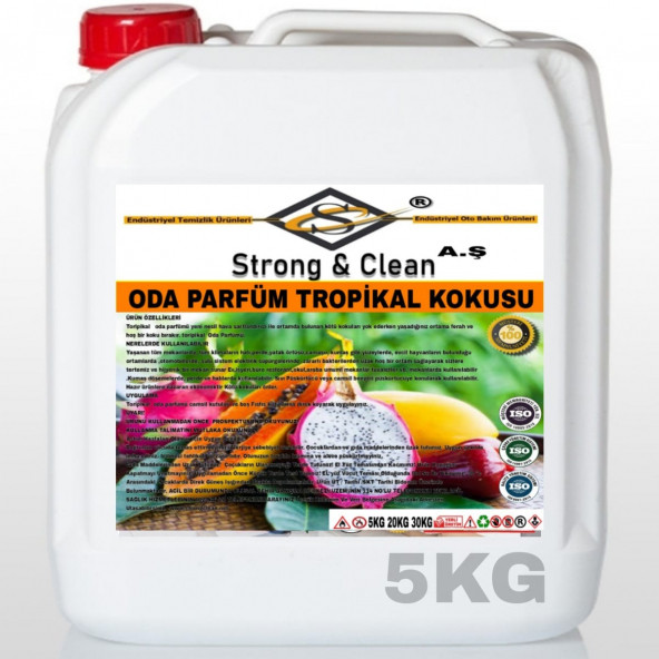 ODA PARFÜM TROPİKAL KOKULU 5KG