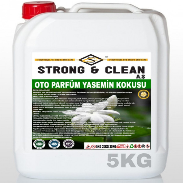 OTO PARFÜM YASEMİN KOKULU 5KG