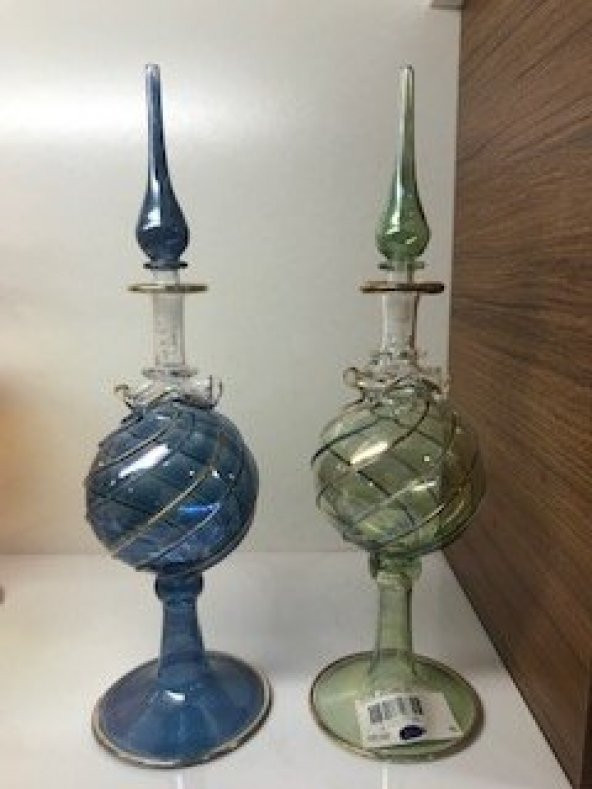 üfleme cam şişe dekoratif aksesuar