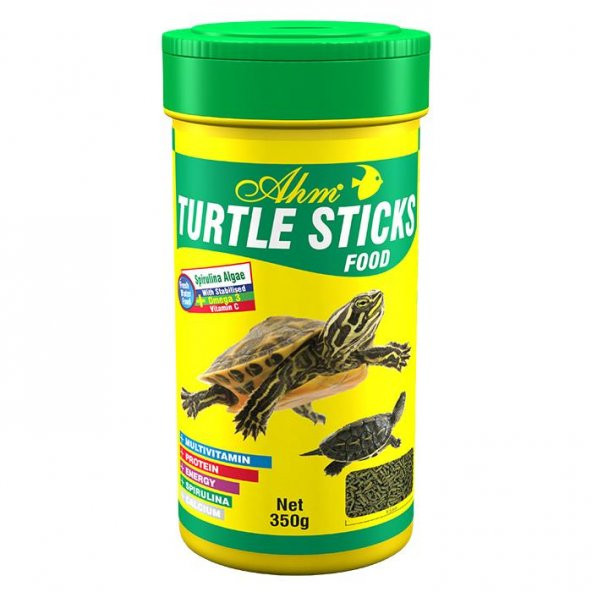 Ahm Turtle Sticks Green Food Kaplumbağa Yemi 100 ml