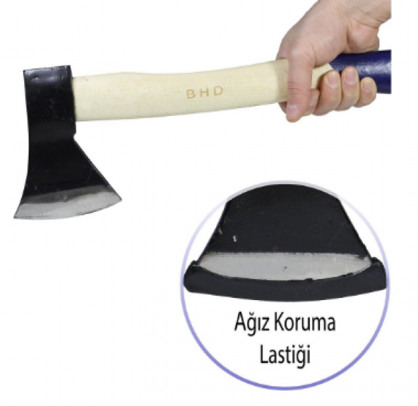 Balta Tahta Saplı Nacak Kamp Odun Kesme Kırma Bölme 600 gr - 2