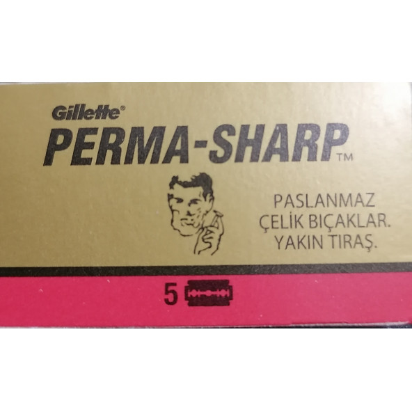 Gilette Perma-Sharp 5 li jilet