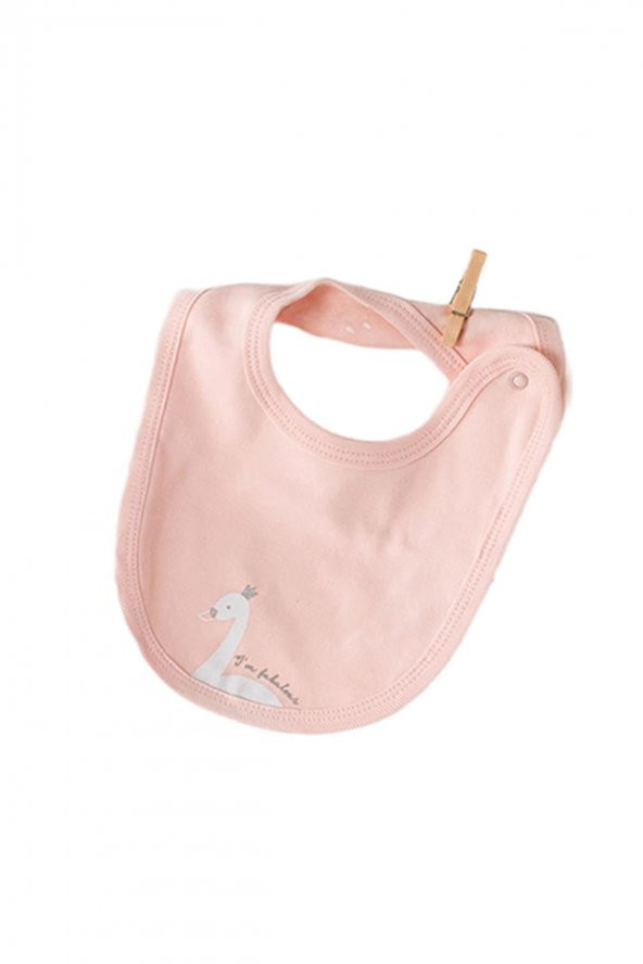 Andywawa Kız Bebek Kuğu Temalı 5li Pembe Hastane Çıkış Seti AC23280 - 5