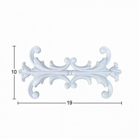 Bükülebilir Esnek Aplik 19x10cm EA-34