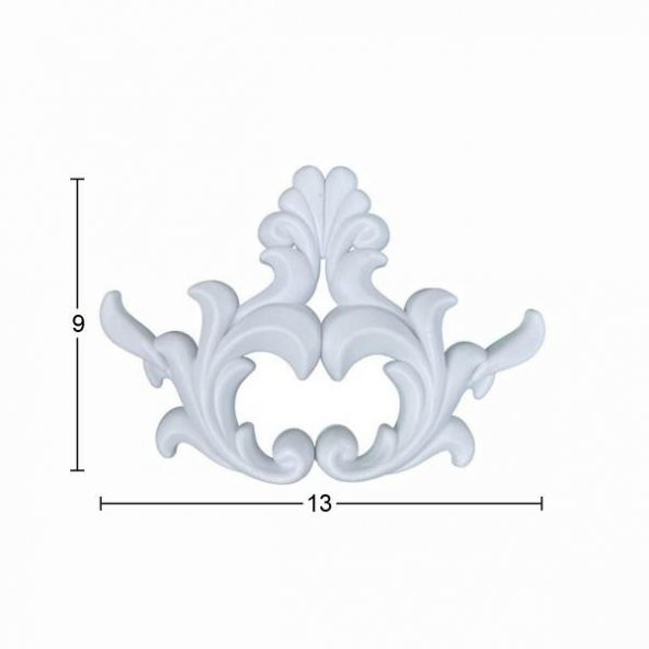 Bükülebilir Esnek Aplik 13x9cm EA-38