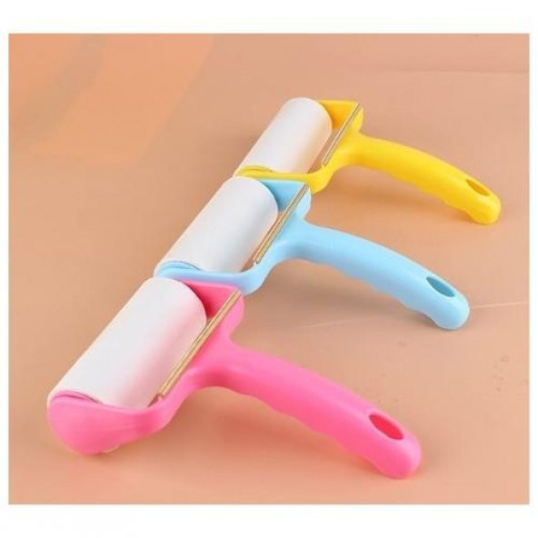3B Trend Yapışkanlı Kedi Köpek Halı Koltuk Kıl Tüy Toz Toplama Rulosu Tiftik Toplayıcı - 3