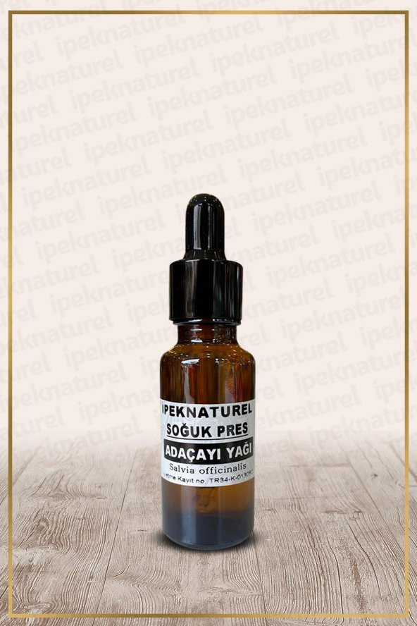 Adaçayı Yağı (Acı Elma) Soğuk Press 50 ml