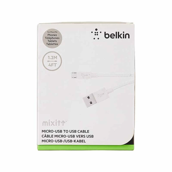 Belkin Premium Micro Usb Şarj Ve Kablo Gold