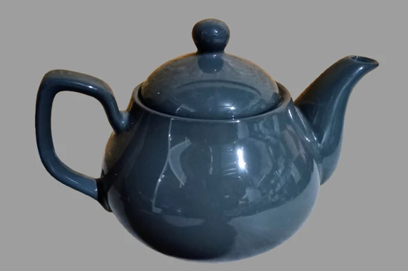 Porselen Demlik Füme