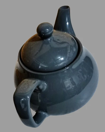 Porselen Demlik Füme - 2