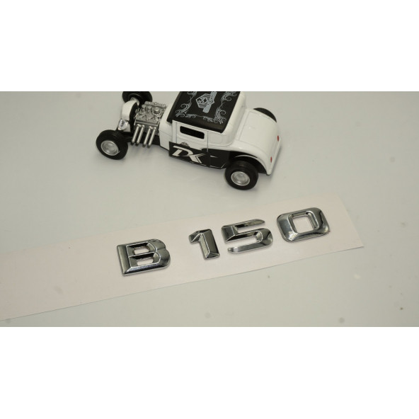 B150 Bagaj Krom Metal 3M 3D Yazı Logo - 2