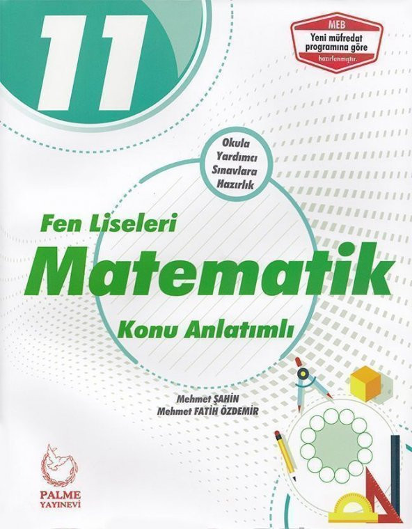 Palme Yayınları 11. Sınıf Fen Liseleri Matematik Konu Anlatımlı ürün görseli 1