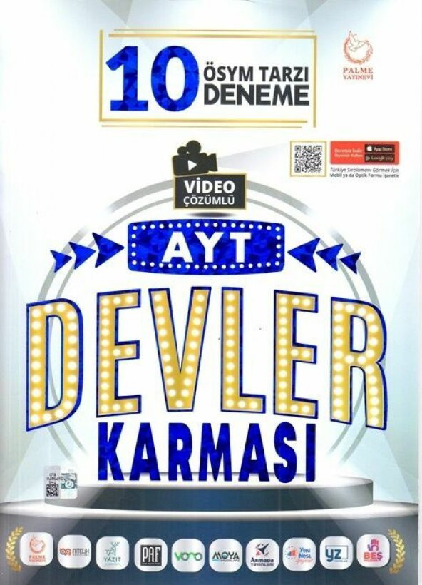 Palme Yayınları AYT Devler Karması 10 Deneme - 1