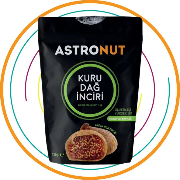 Astronut Kuru Süzme Dağ İnciri 120 Gr x 5 Adet - 6