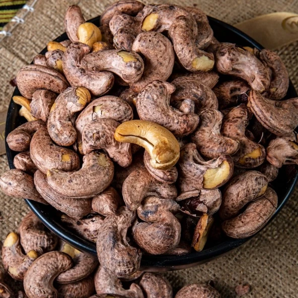 Astronut Odun Ateşinde Zarında Kavrulmuş Kaju (w180 Süper Jumbo) 500 Gr - Resim 3