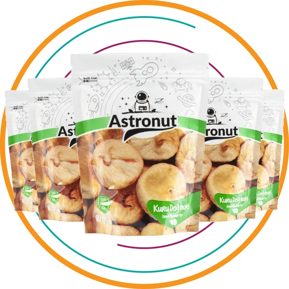 Astronut Süzme Kuru Dağ İnciri 80Gr (5 Adet)